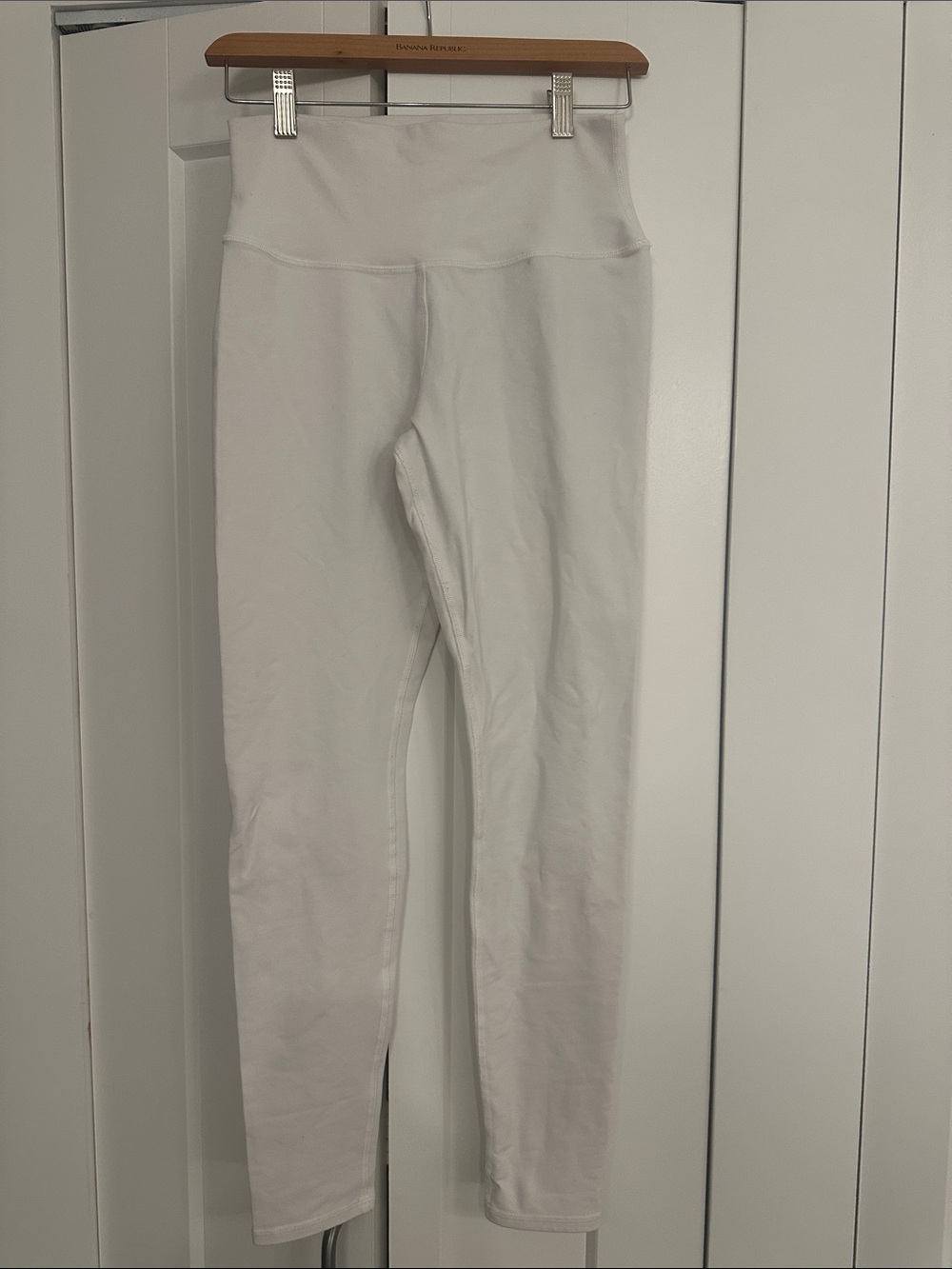 ALO Yoga Alosoft Full length High-Waist Legging in Medium Bone